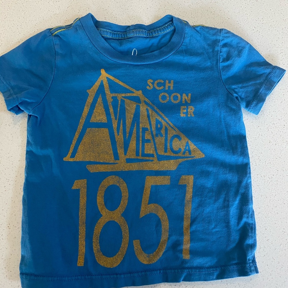 Peek 3/6 months tee